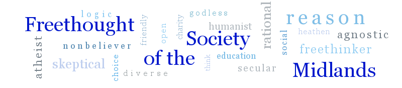 Freethought Society of the Midlands banner